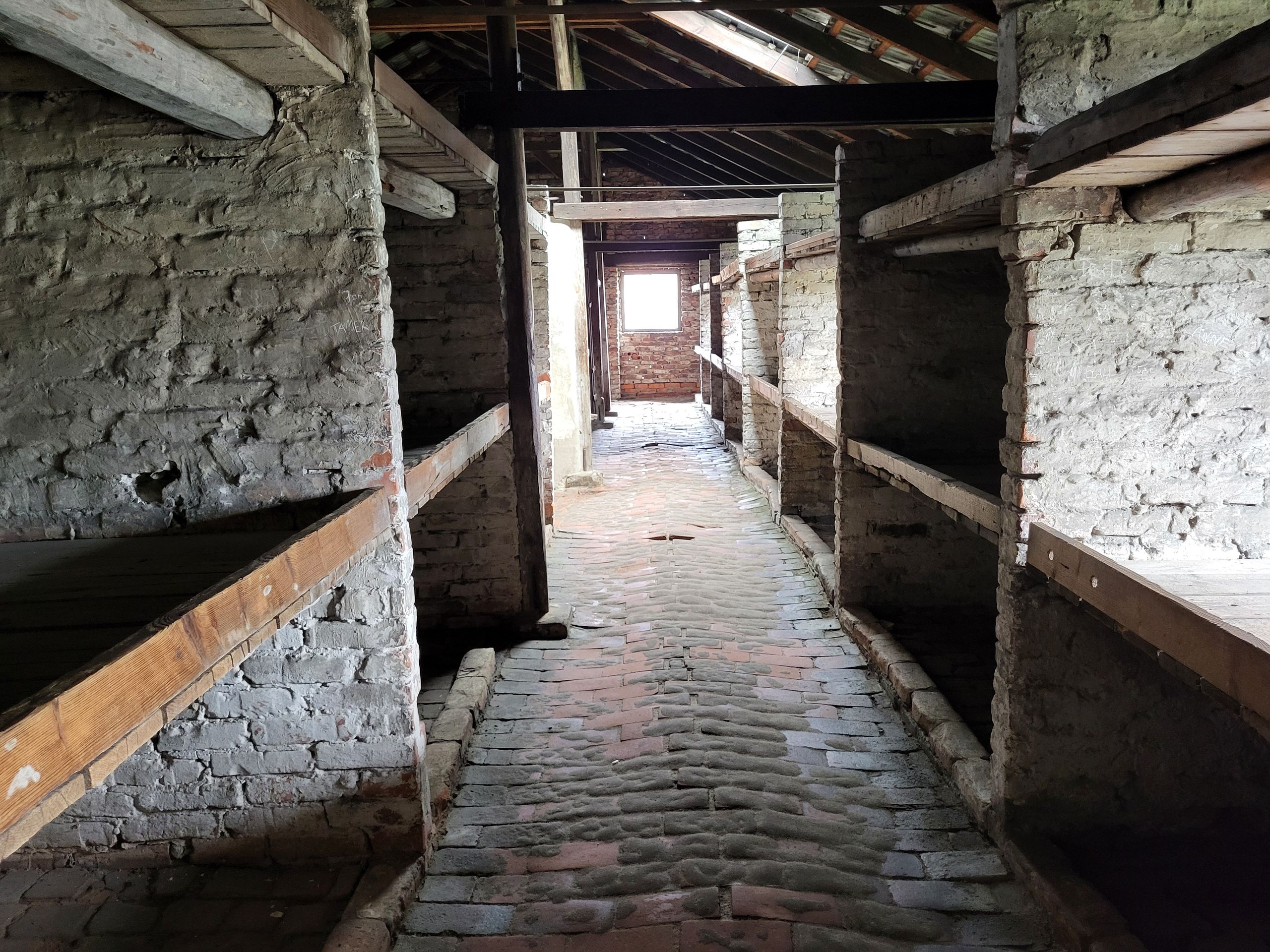 Barrack in Auschwitz-Birkenau