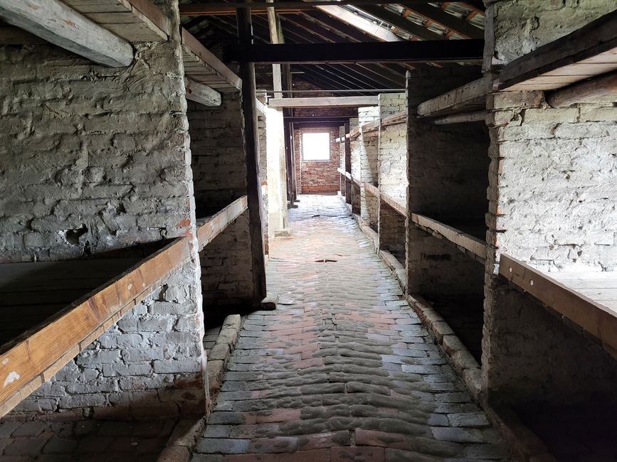 Barrack in Auschwitz-Birkenau