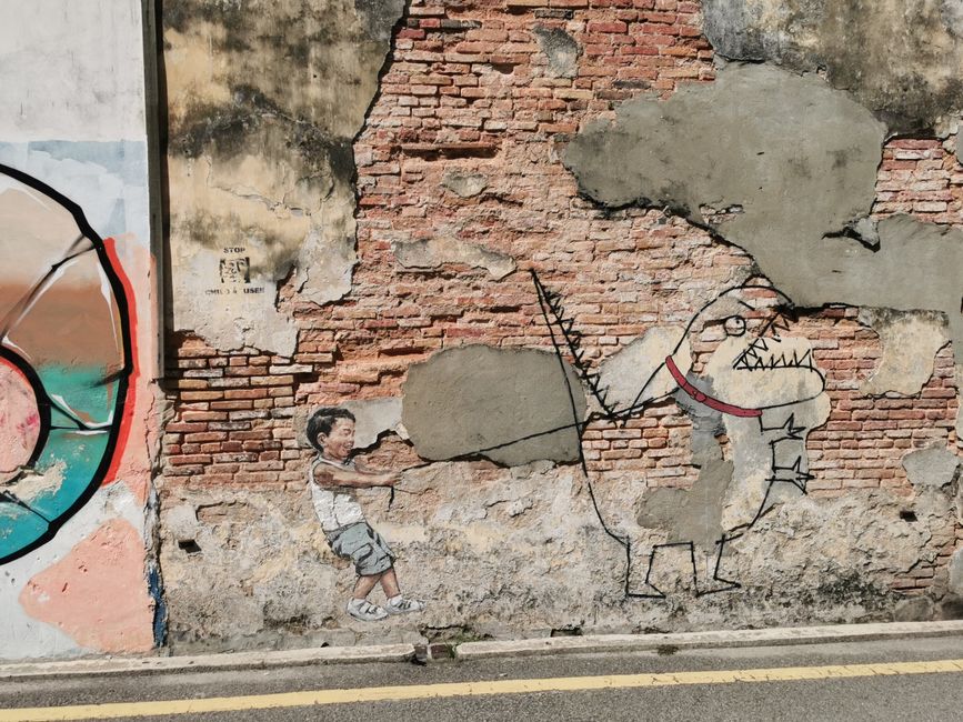 Viaggio verso l'isola di Penang e visite turistiche a Georgetown