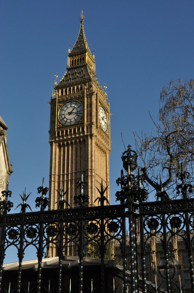 London im Jahreswechsel 2012/2013