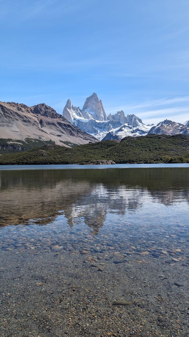 Laguna Capri mit Blick auf Fitz Roy