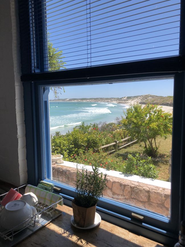 Paradise Beach - wunderbarer Blick aus dem Küchenfenster