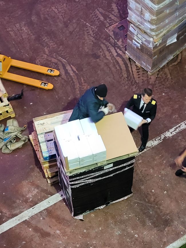 Der Wind verhindert den Einsatz eines Krans