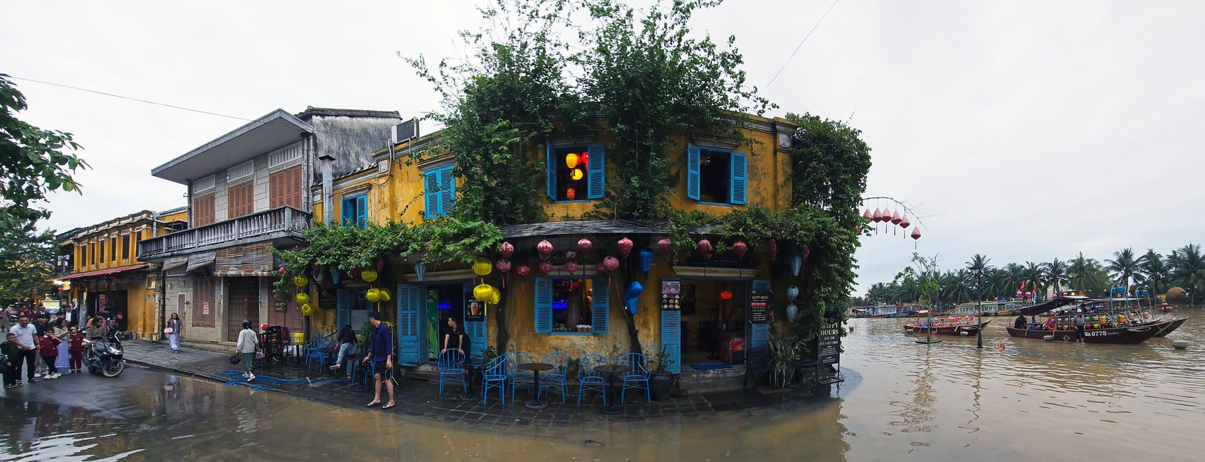 Hoi An - les travaux de nettoyage ont commencé