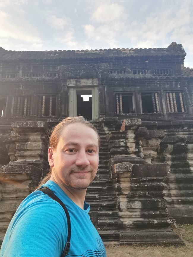 On Temple Tour in Siem Reap