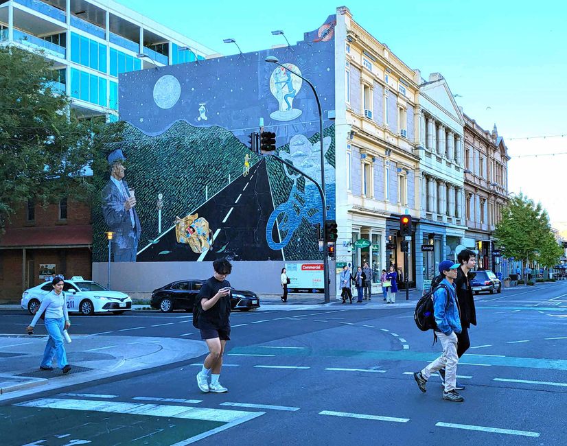 Adelaide, 2. Tag