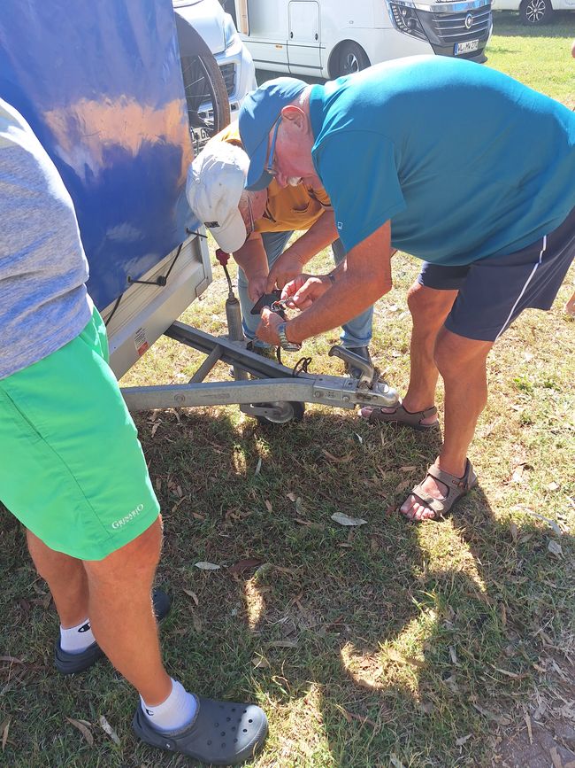 A loose trailer..repair of the trailer plug