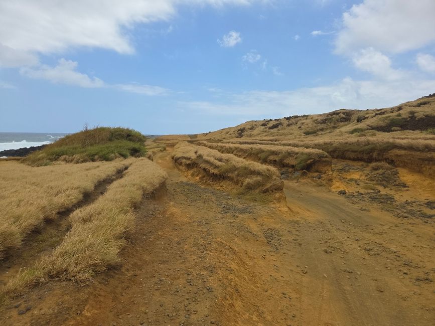 Vers la Plage de Sable Vert