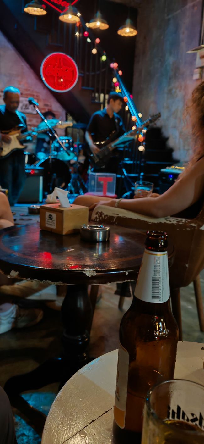Livemusik in ner kleinen Bar