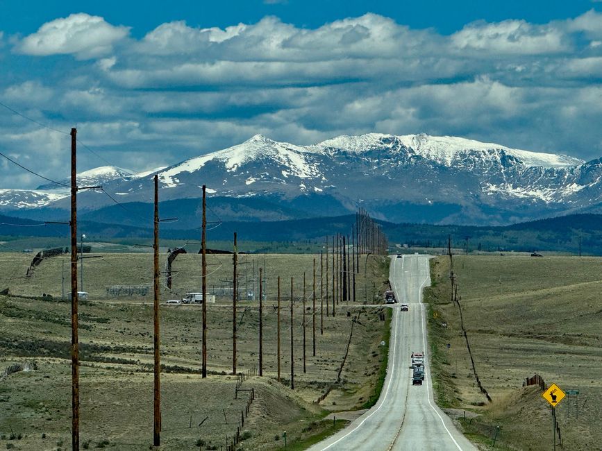 A long and straight road