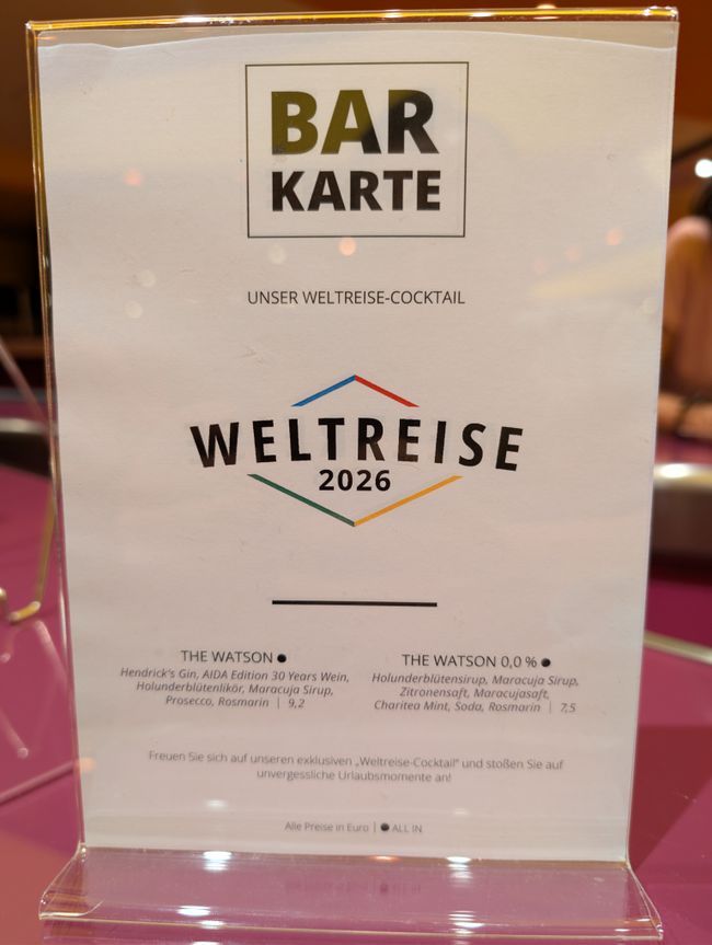 Der Weltreise-Cocktail 