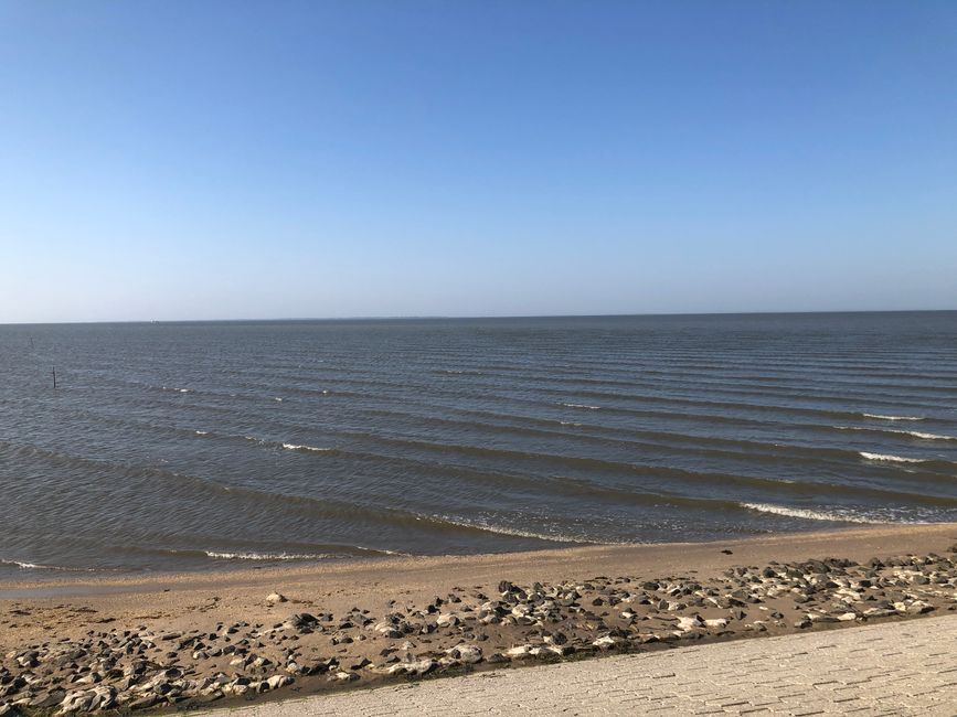 And then the sea swells onto the beach