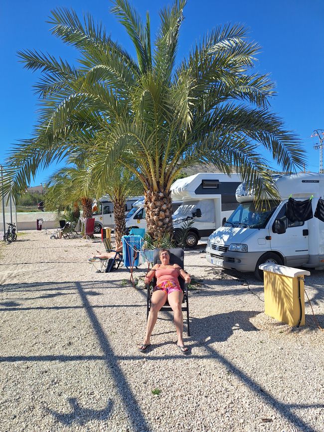 Marianne beim relaxen 
