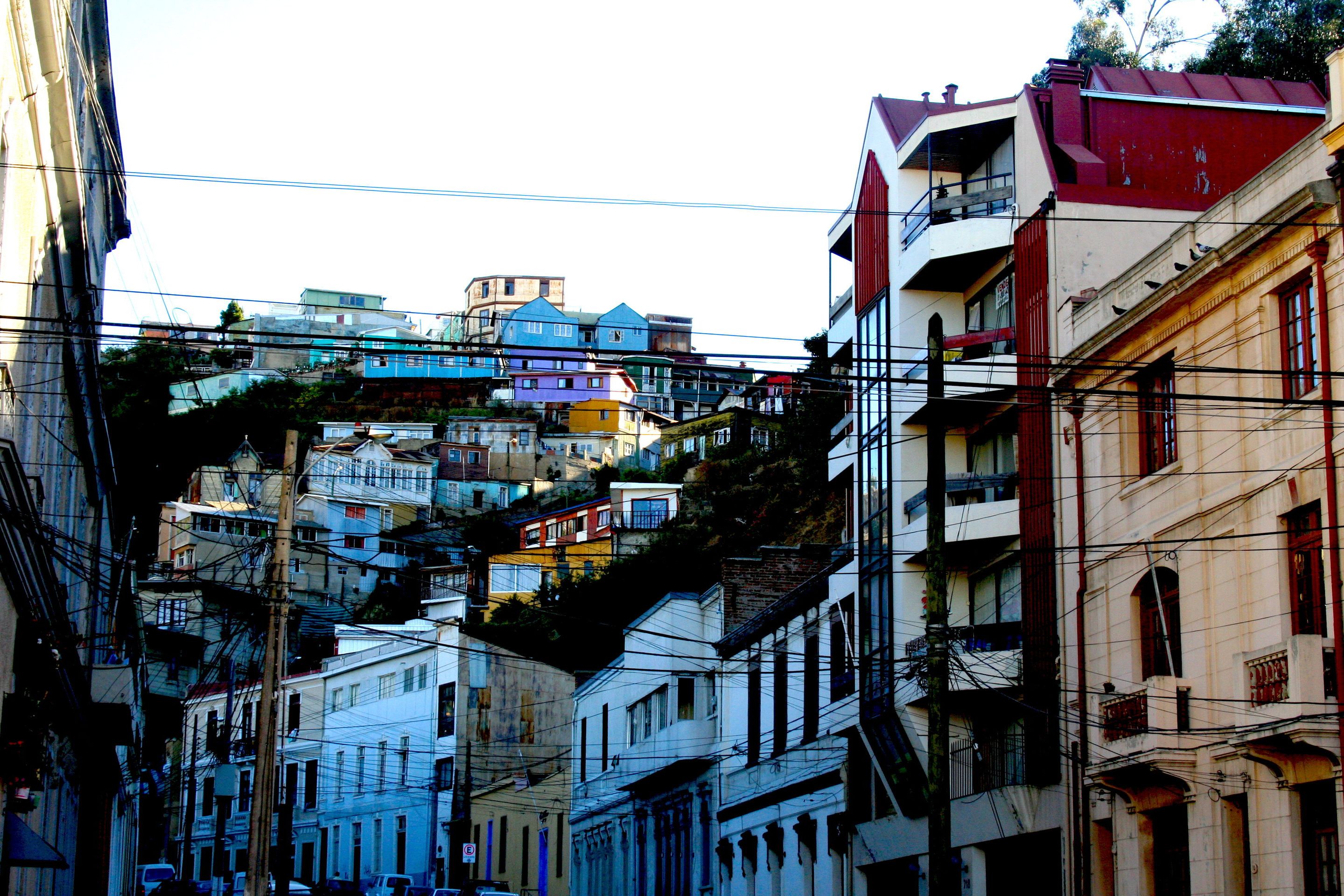 vecchia città portuale di Valparaíso