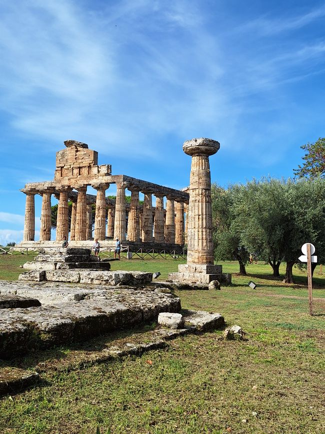 Sitio de la Unesco en Paestum