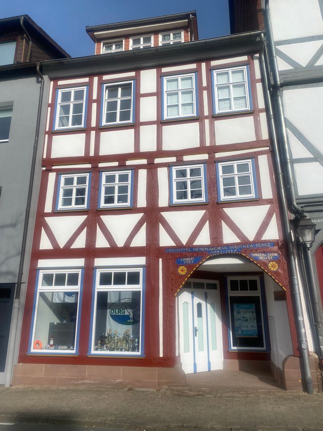 Die DLRG ist auch in einem schönen Haus untergebracht