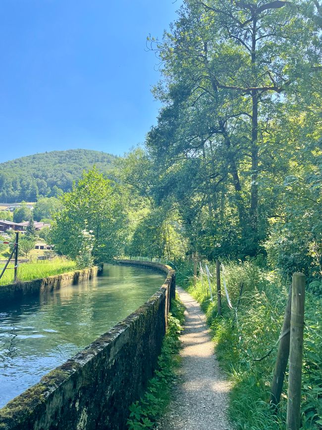 Gorges de la Thielle et vieille ville de Bienne