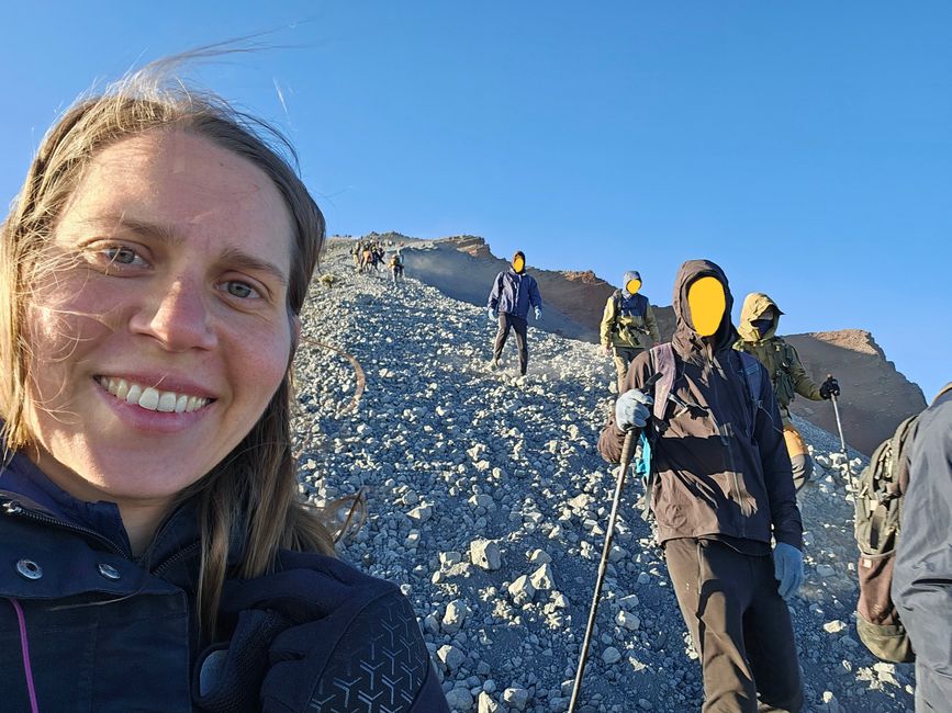 Caminata hacia el Gunung Rinjani