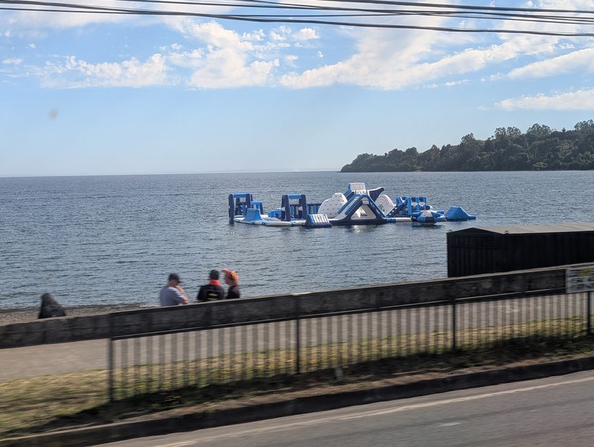 Parco giochi sull'acqua