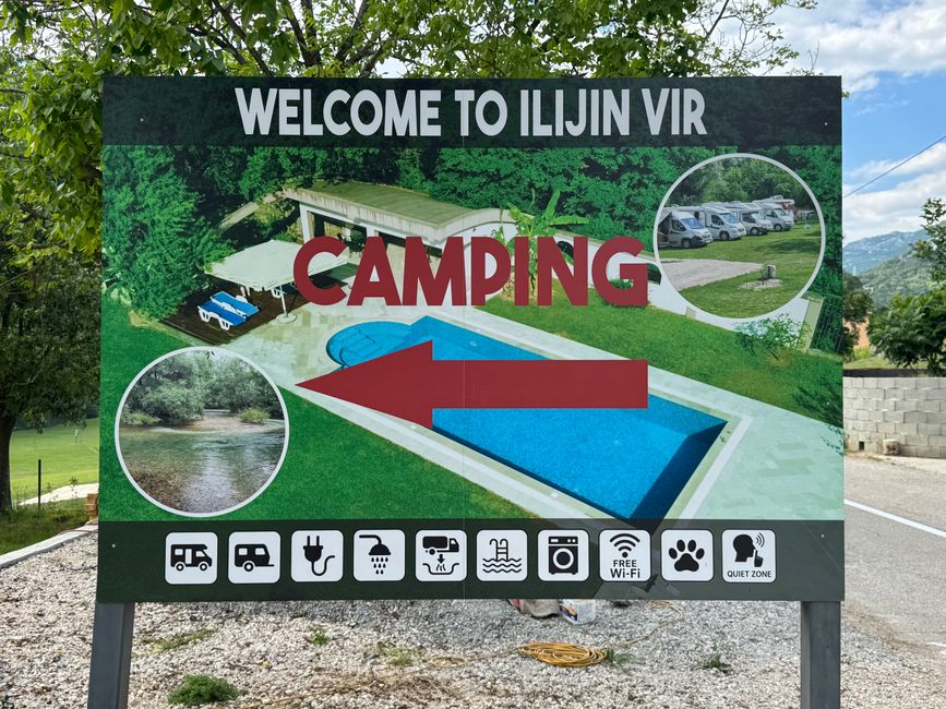 Camp Ilijin Vir, Glava Zete, Danilovgrad