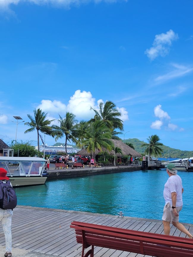 Tag 65 und 66 von 175: Kreuzfahrt rund um die Welt - Bora Bora