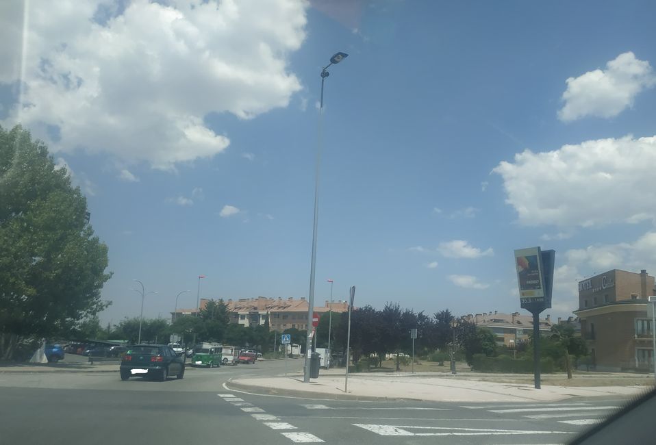 Photos from my car of Ávila (Castilla y León, Spain) (July 2024)