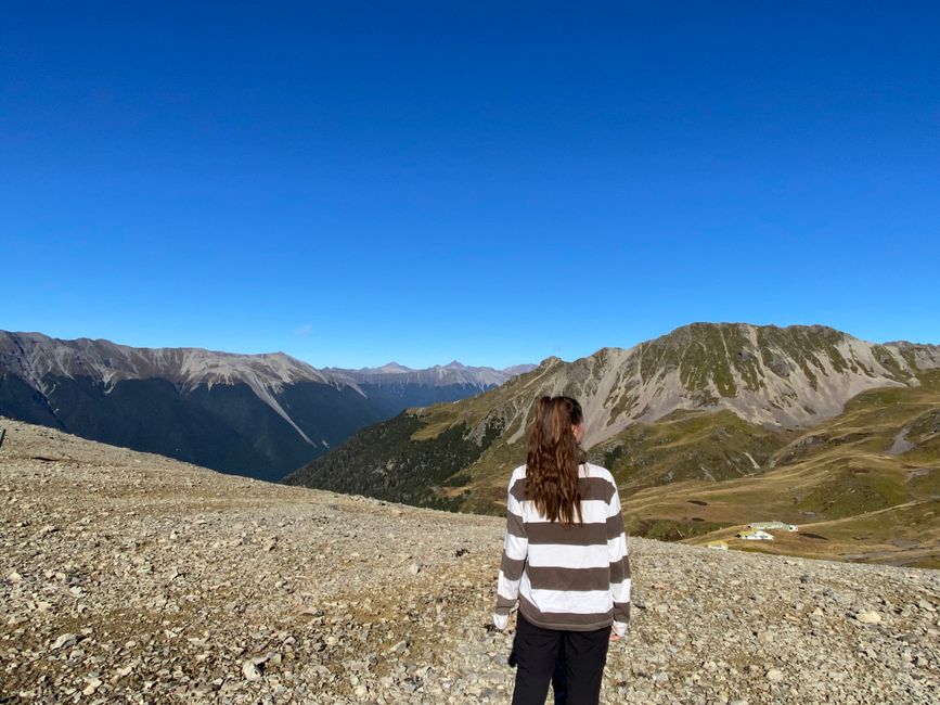 从小屋徒步旅行到山脊徒步旅行
