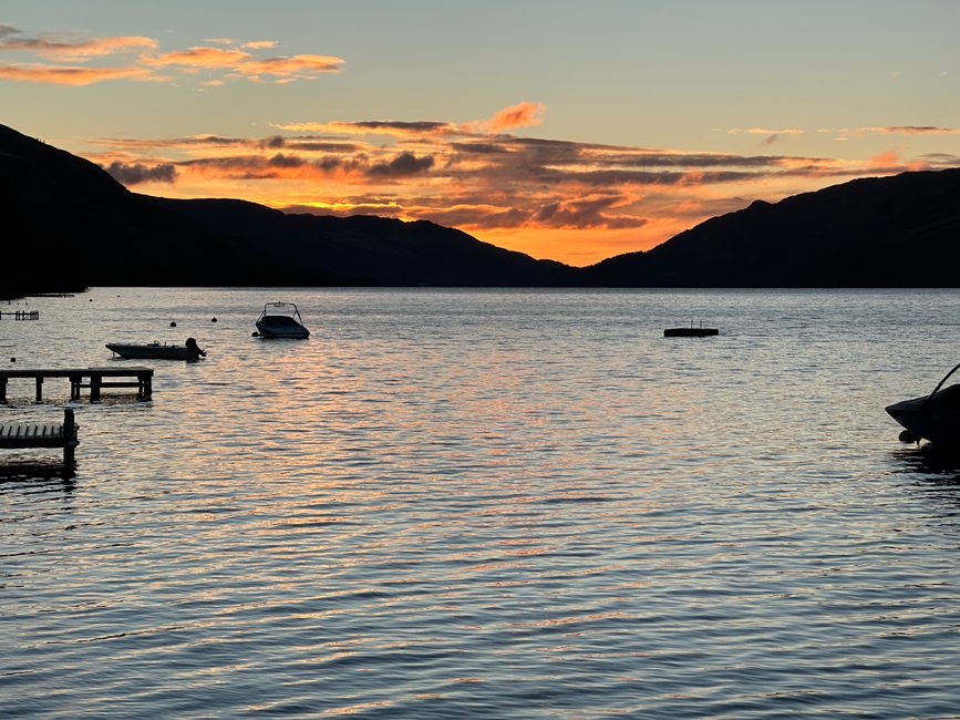 La última excursión desde Loch Earn...