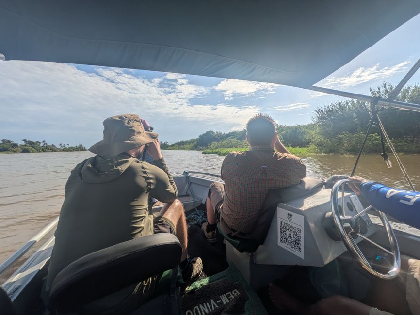 Alter- wo der Amazonas nur 32km breit ist