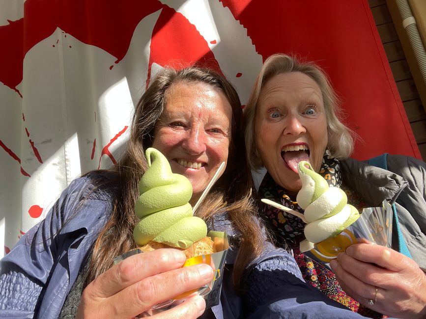 Matcha-Eis mit Christine