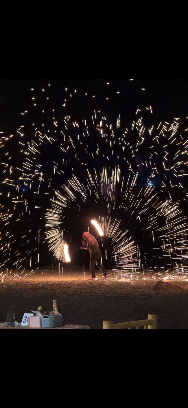Spectacle de feu
