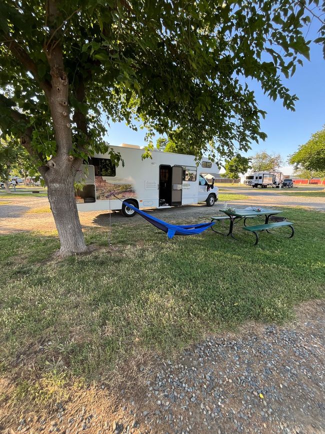Camping a Visalia 60d