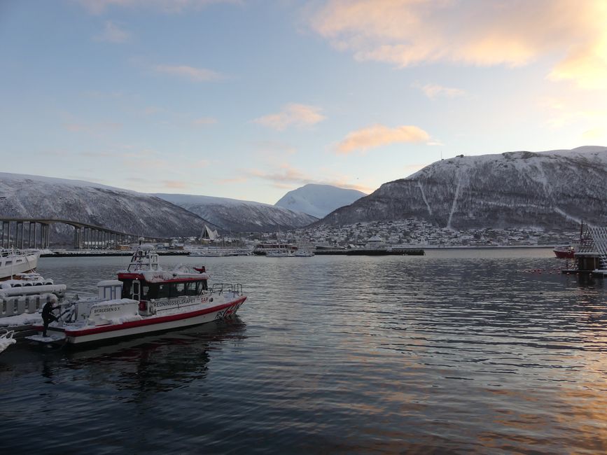Der Hafen von Tromsö