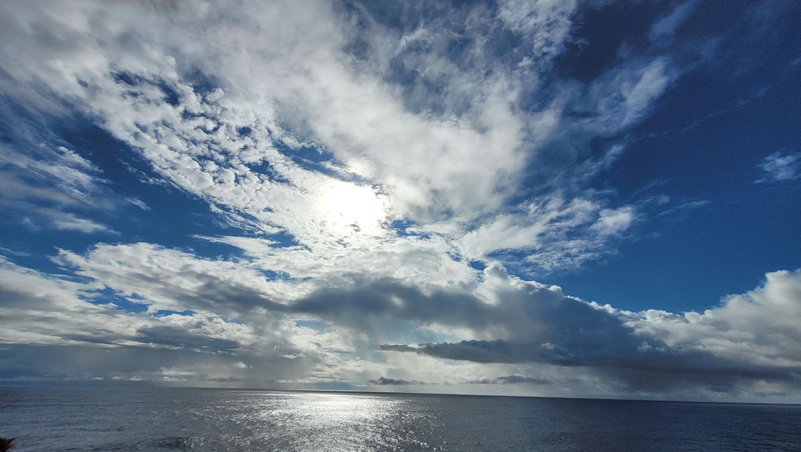 Nothing but the bluest Sea we’ve ever seen