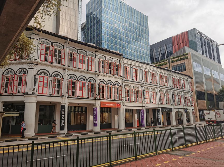 Streifzüge am zweiten Tag durch Singapur