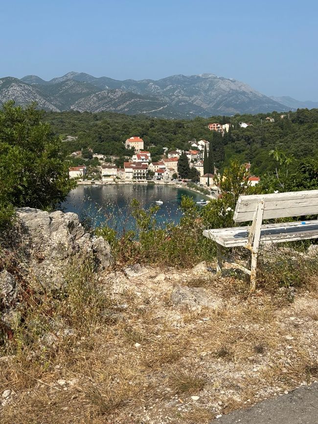 Isla Korcula y "ciudad antigua"