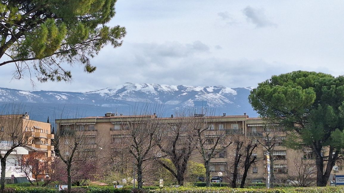 Schneebedeckte Gipfel