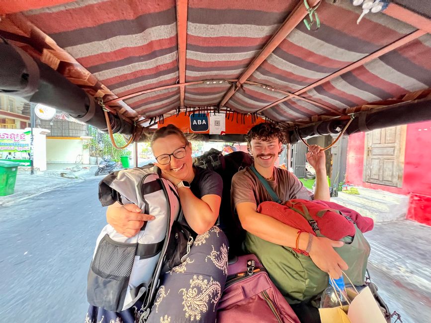 Everything fits in a tuk tuk... 