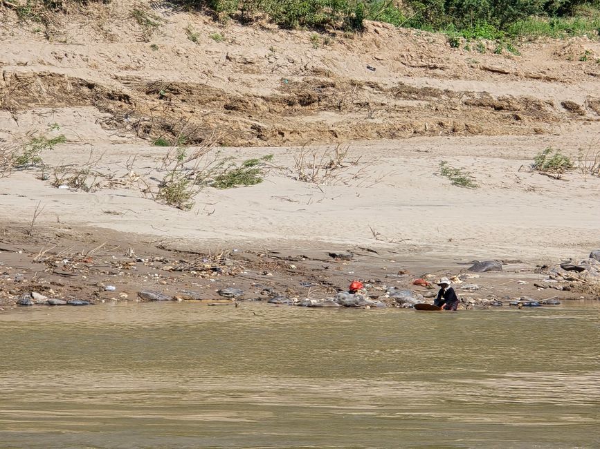 Auf dem Mekong von Luang Prabang nach Ban Houayxay