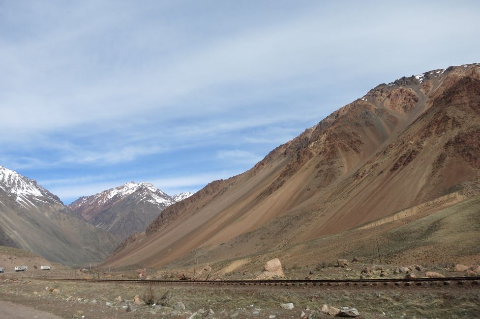 Viaje por carretera al Aconcagua