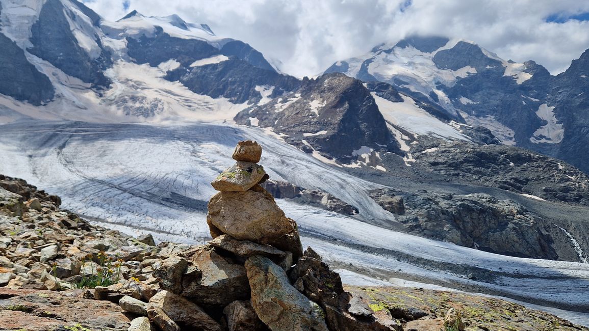 Auf dem Gletscher Rundweg