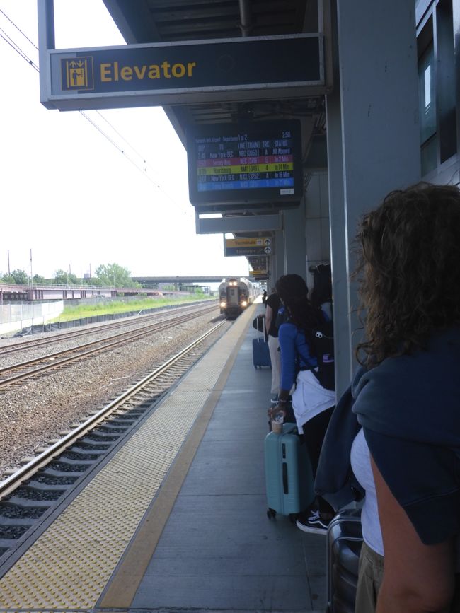 Zug nach NY Penn-Station