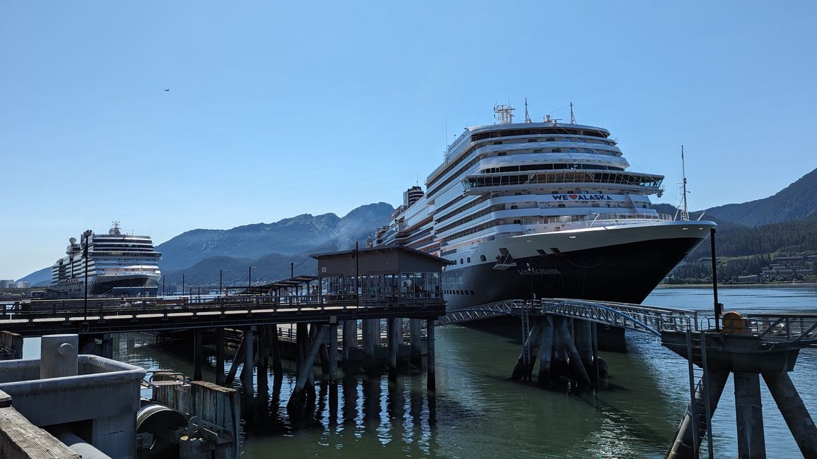 Etiqueta 24: Viaje a Juneau: Erupción de glaciares y 20.000 turistas