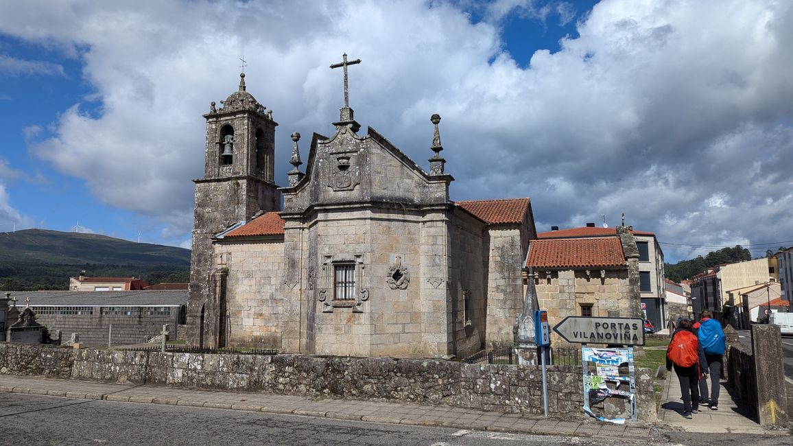 Eleventh Stage of the Camino Portugues from Pontevedra to Caldas de Reis