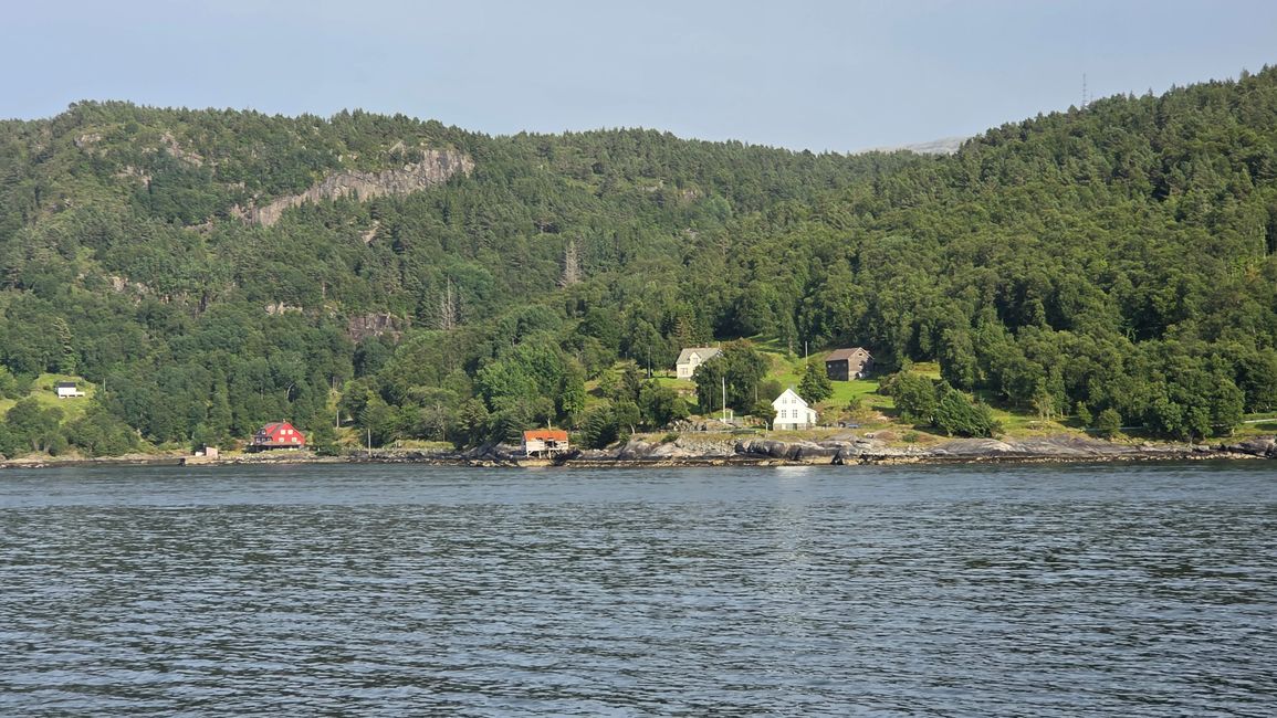 Fahrt mit dem Schnellboot von Flam - Bergen