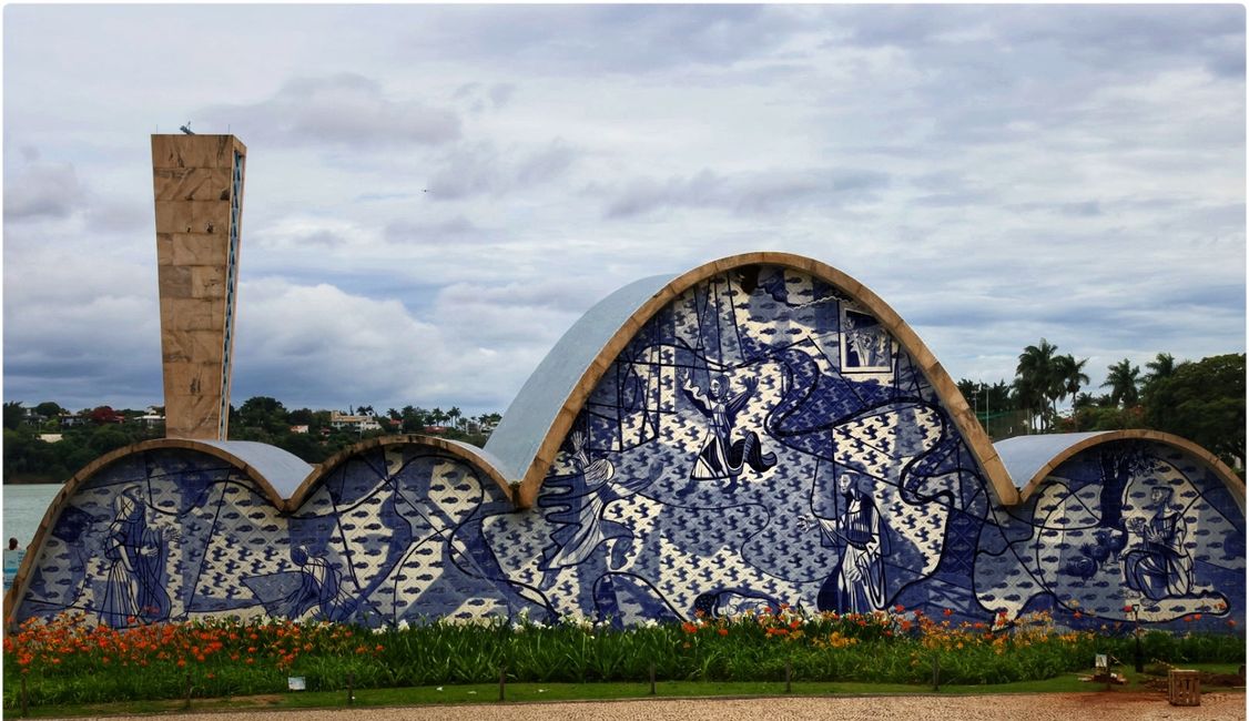 Pampulha: Kathedrale von Oscar Niemeyer in Belo Horizonte, Pampulha