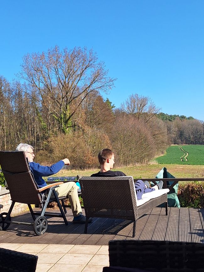 Besuch von Lars