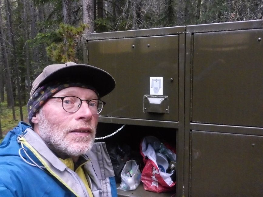 Les provisions entrent dans le casier