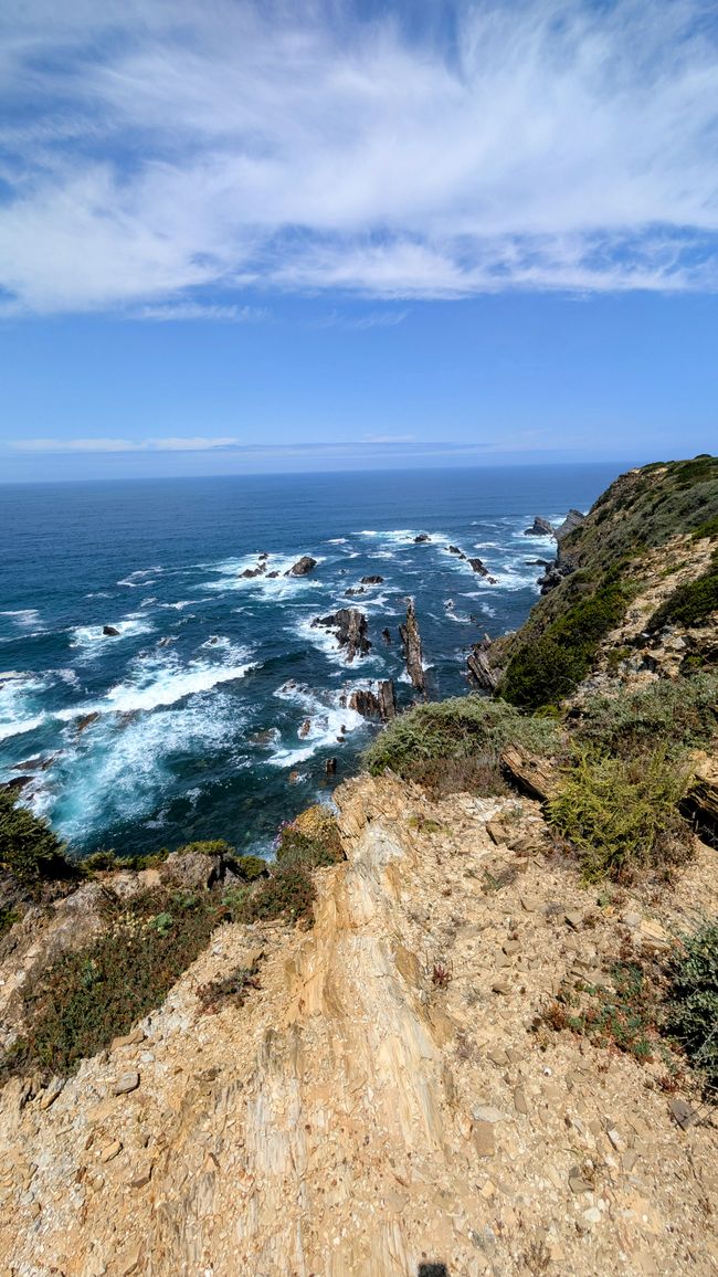 8. Etappe von Odeceixe nach Zambujeira do Mar