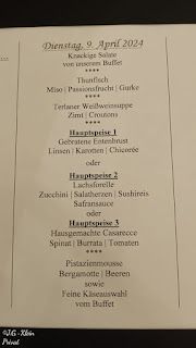 Abendessen 09. April 2024